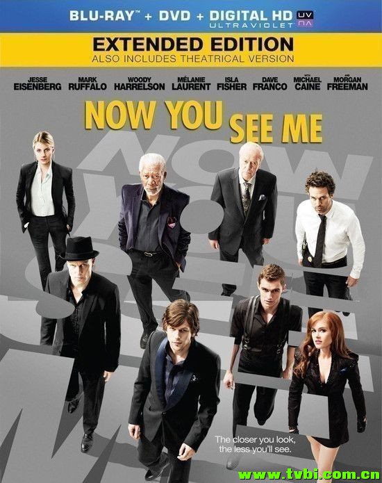 惊天魔盗团.Now.You.See.Me.2013.EXTENDED.1080p.BluRay.x264-SPARKS