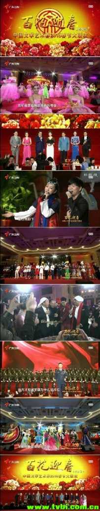 百花迎春-中国文学艺术界2015春节大联欢